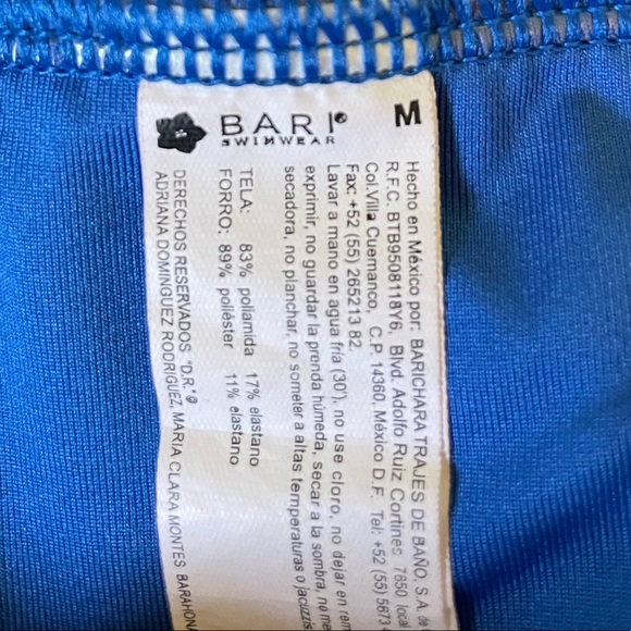Blue swimming suit - M - Bari - New - Picture 2 of 2